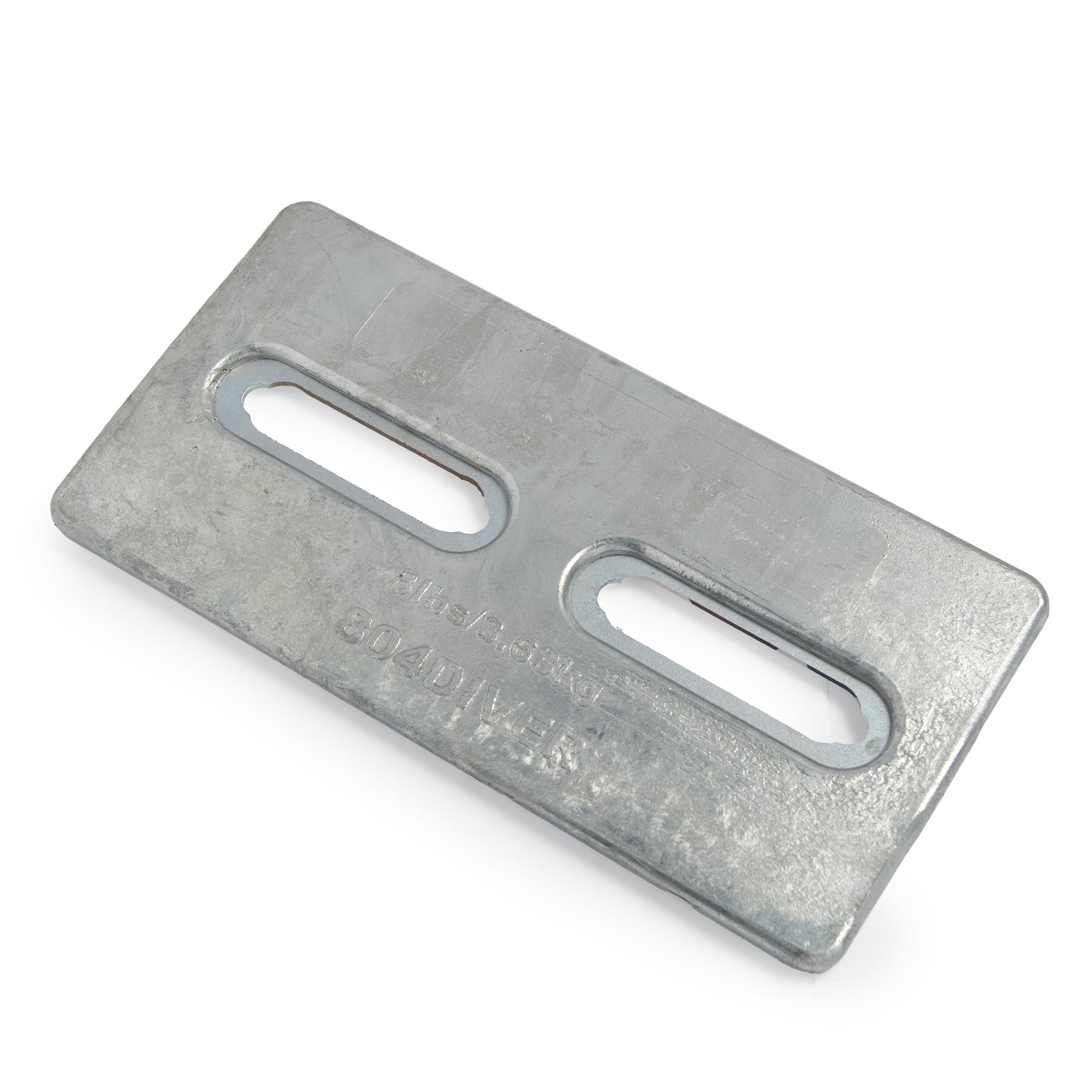 ZHC-10 6" x 12" Hull Plate 5/8" hole